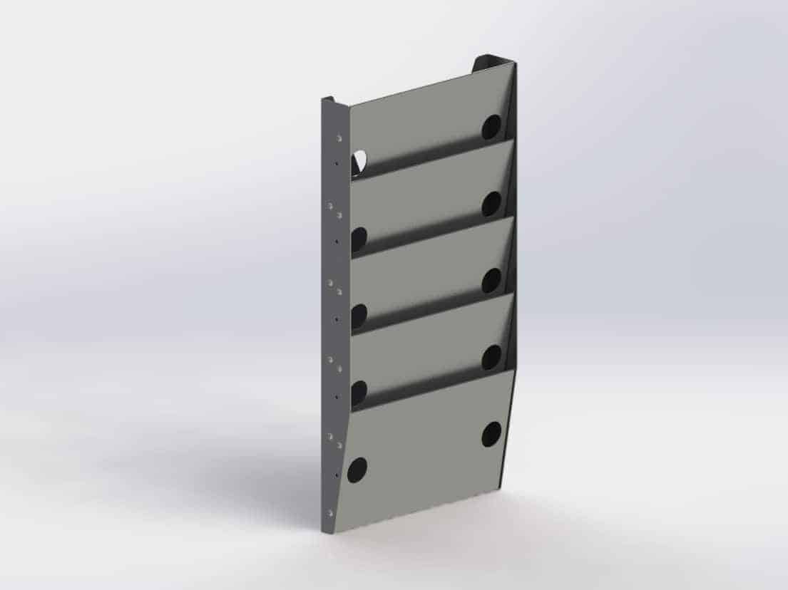 5 Slot Paper Holder Cargo Van Accessory