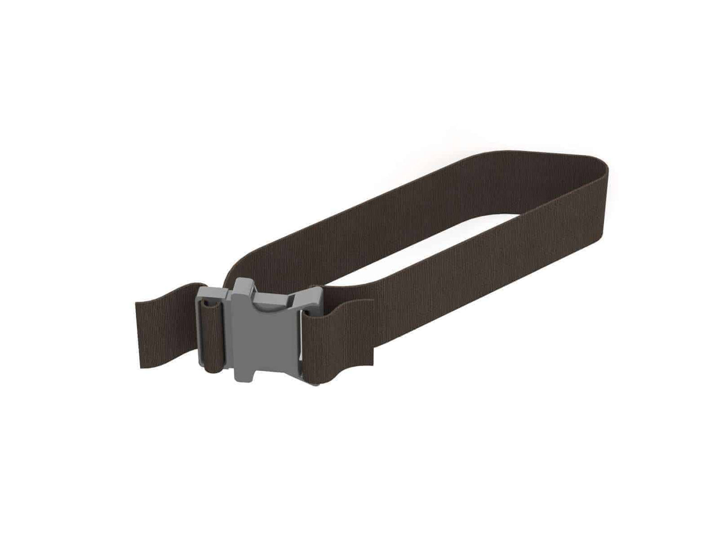 Black Nylon Strap, 2″ Wide X 28″ Long, Plastic Buckle