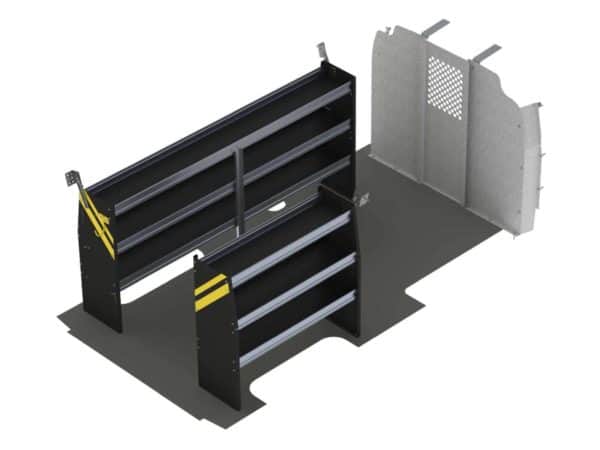 Contractor Van Shelving Package, Chevrolet Express, 155” WB