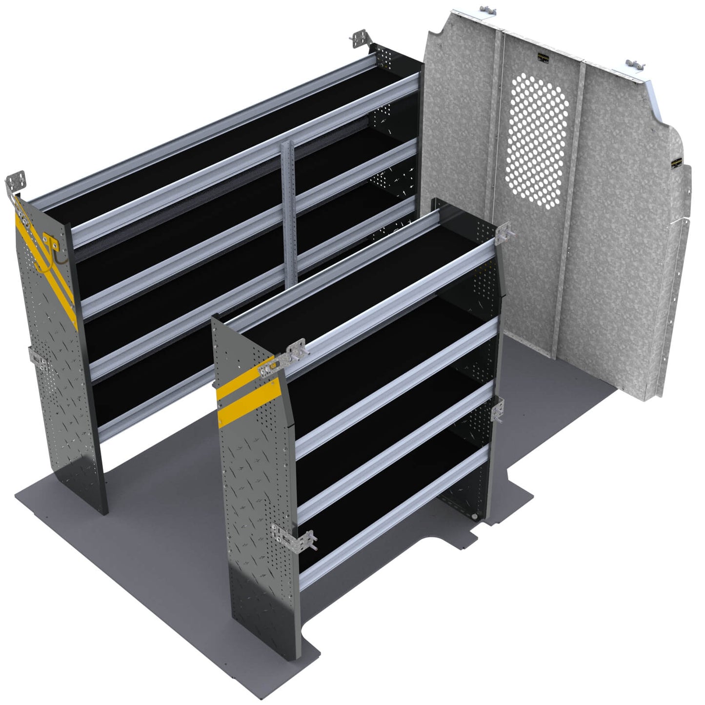 Contractor Van Shelving Package, Ford Transit Med Roof, 130” WB