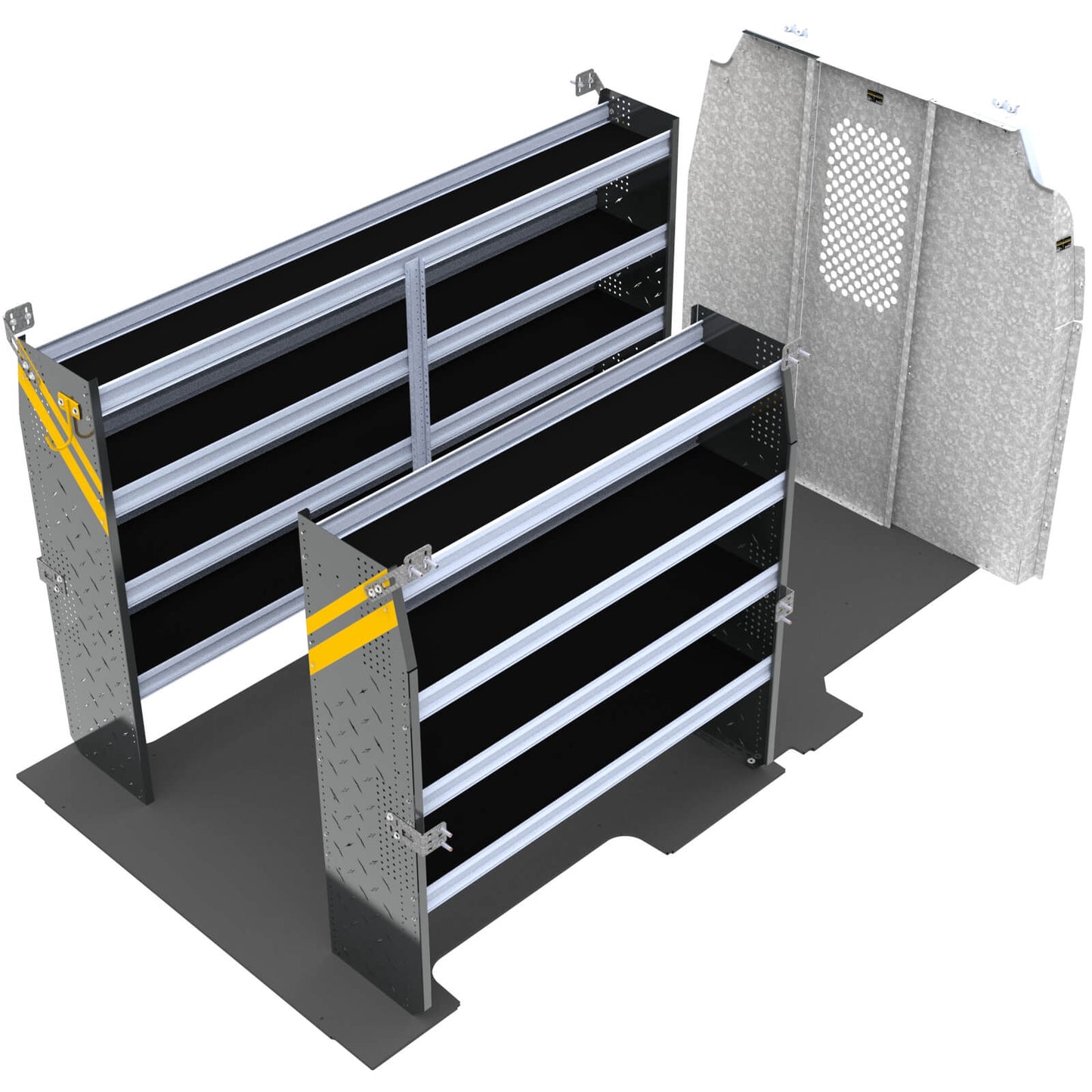 Contractor Van Shelving Package, Ford Transit Med Roof, 148” WB