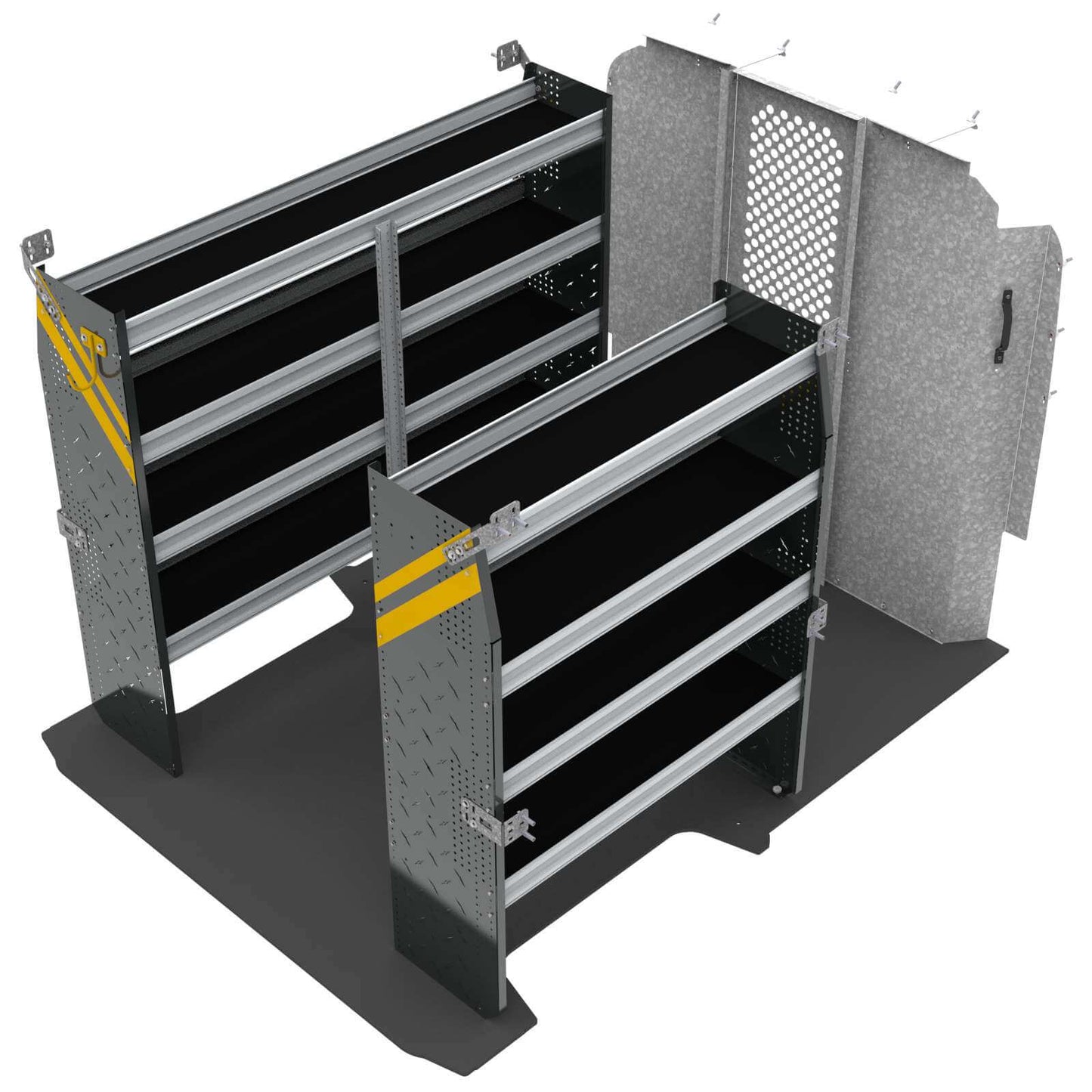 Contractor Van Shelving Package, RAM ProMaster, 118” / 136” WB