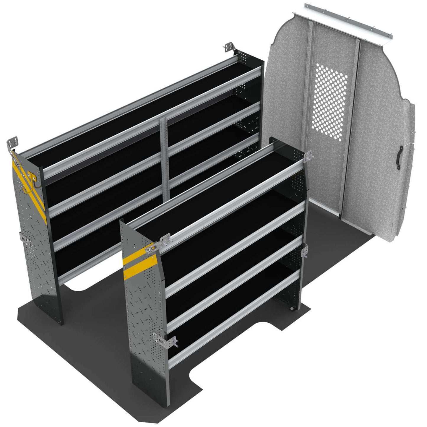 Contractor Van Shelving Package, Mercedes Sprinter, 144” WB
