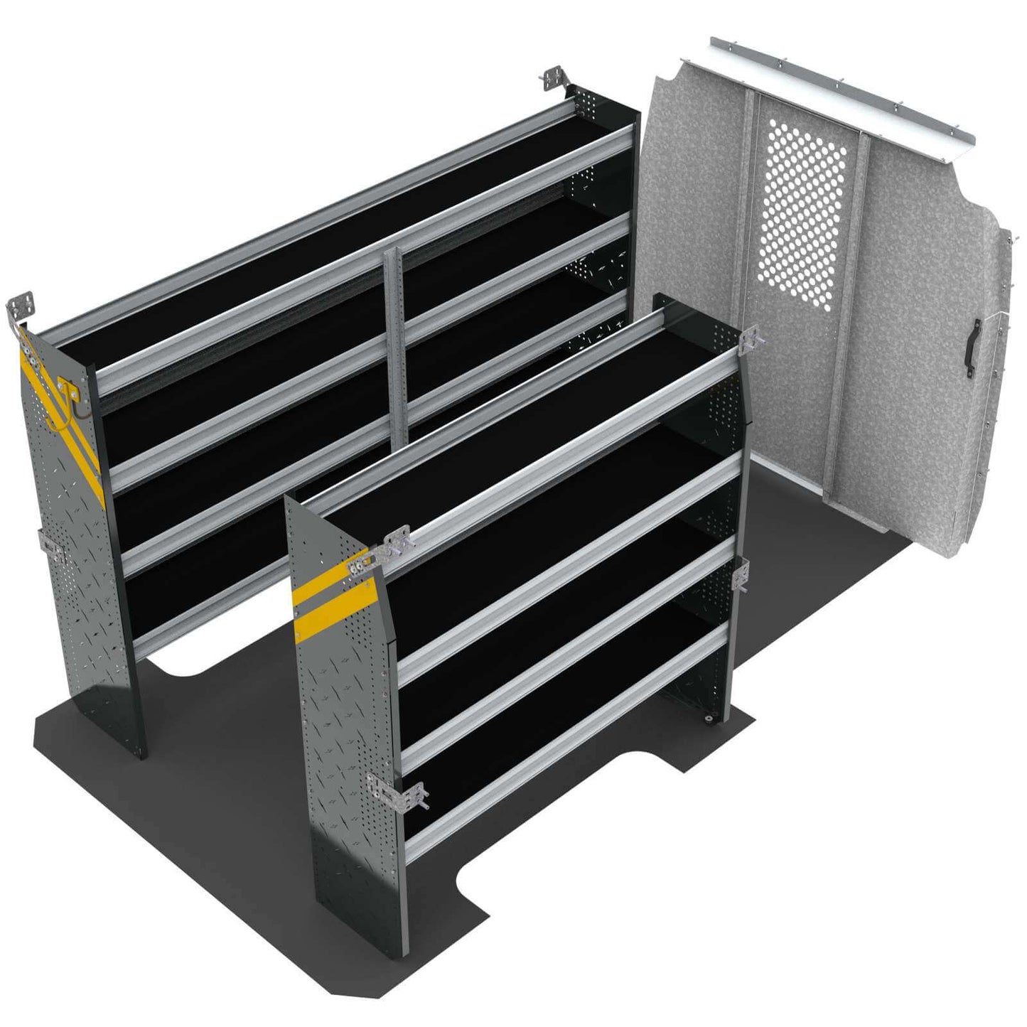 Contractor Van Shelving Package, Mercedes Sprinter, 144” WB