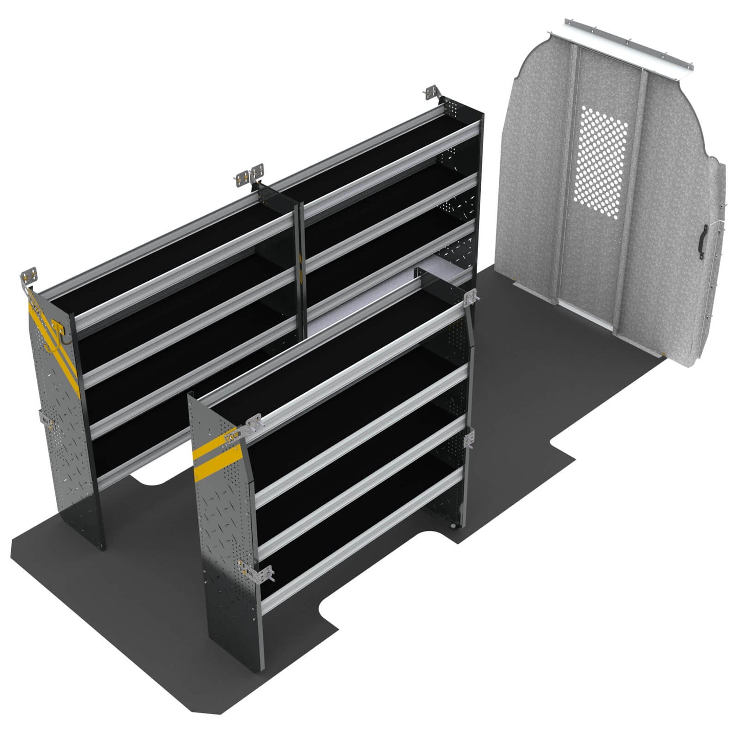 Contractor Van Shelving Package, Mercedes Sprinter, 170” WB
