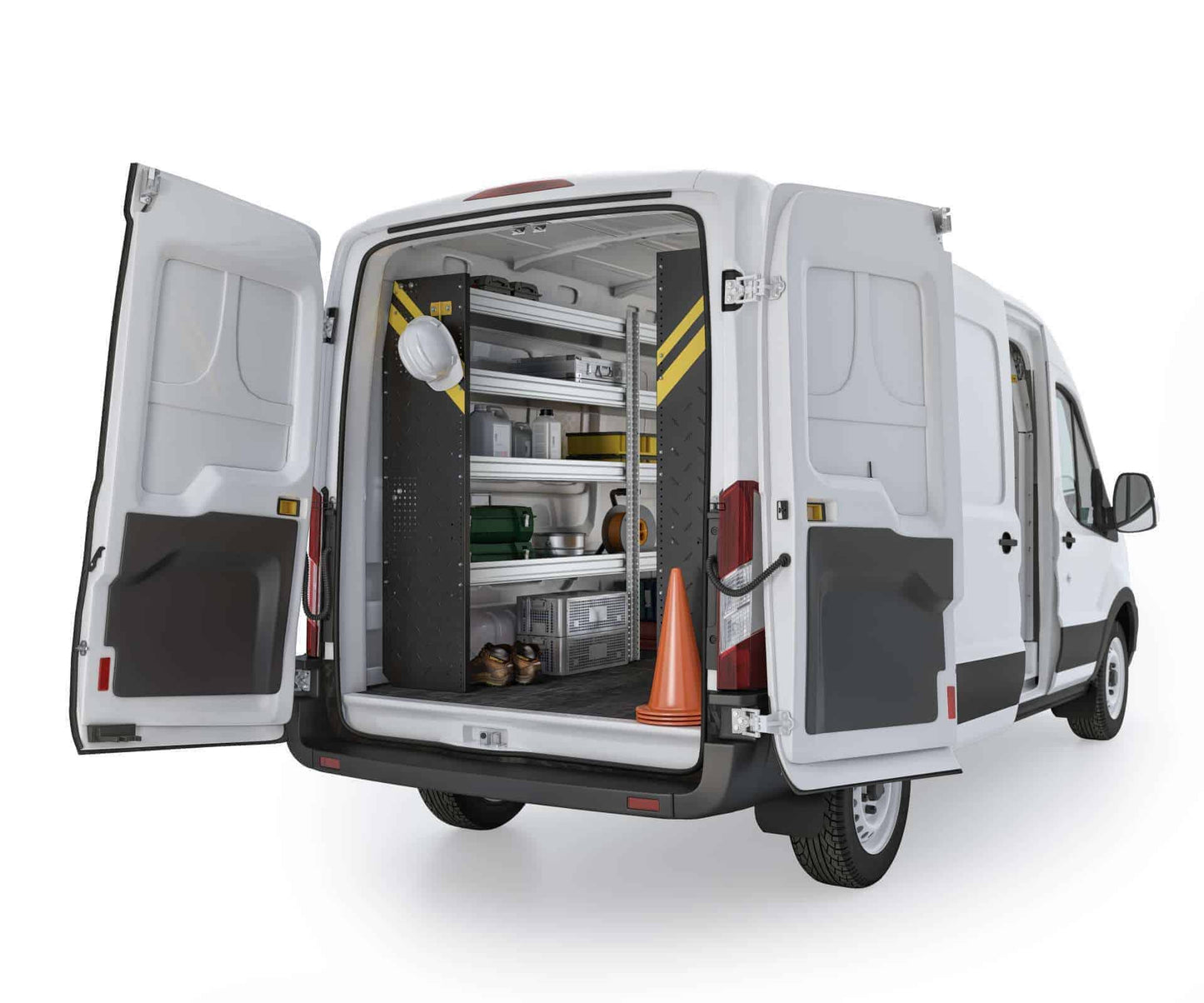 Contractor Van Shelving Package, Ford Transit Med Roof, 148” WB