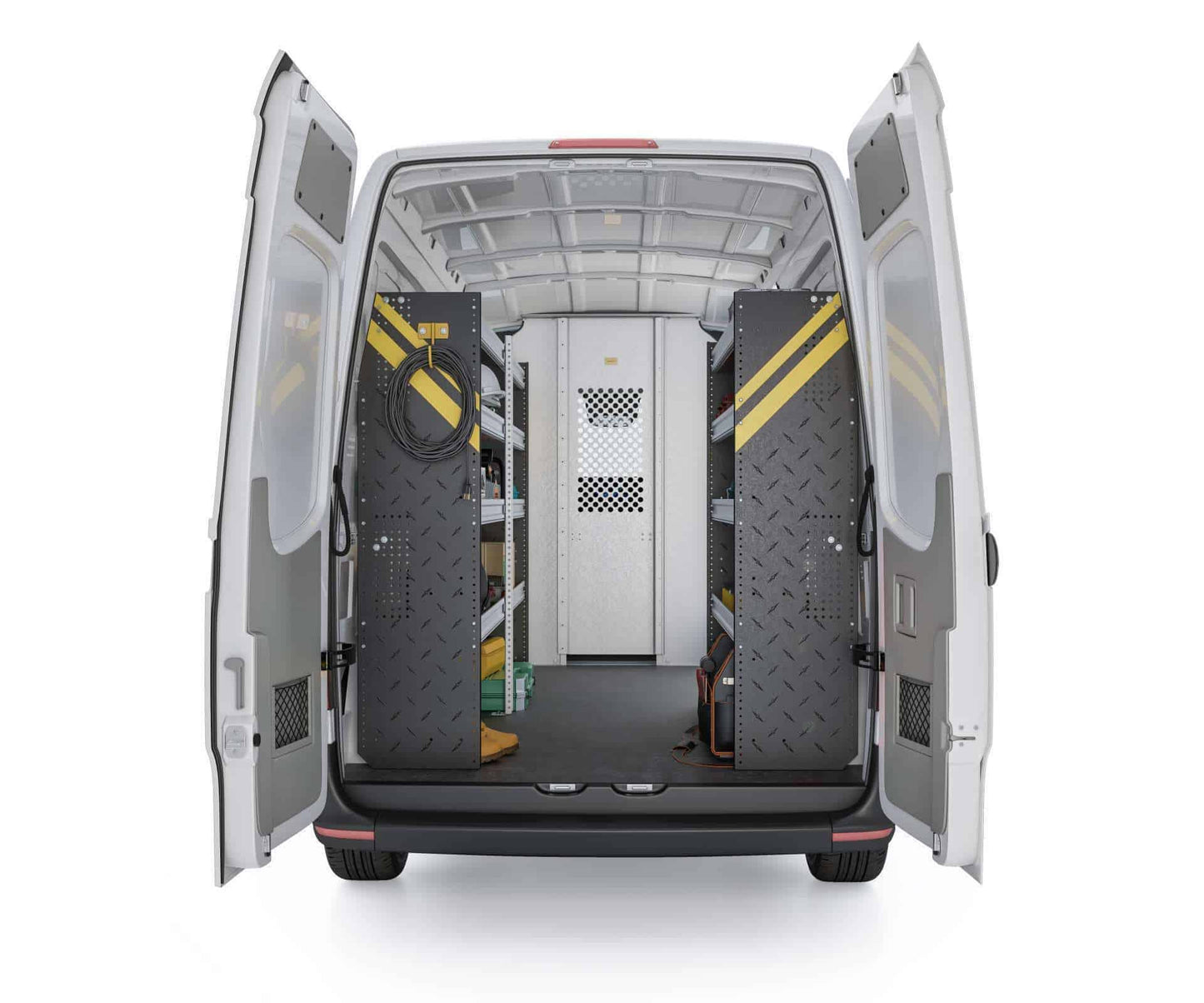 Contractor Van Shelving Package, Mercedes Sprinter, 144” WB