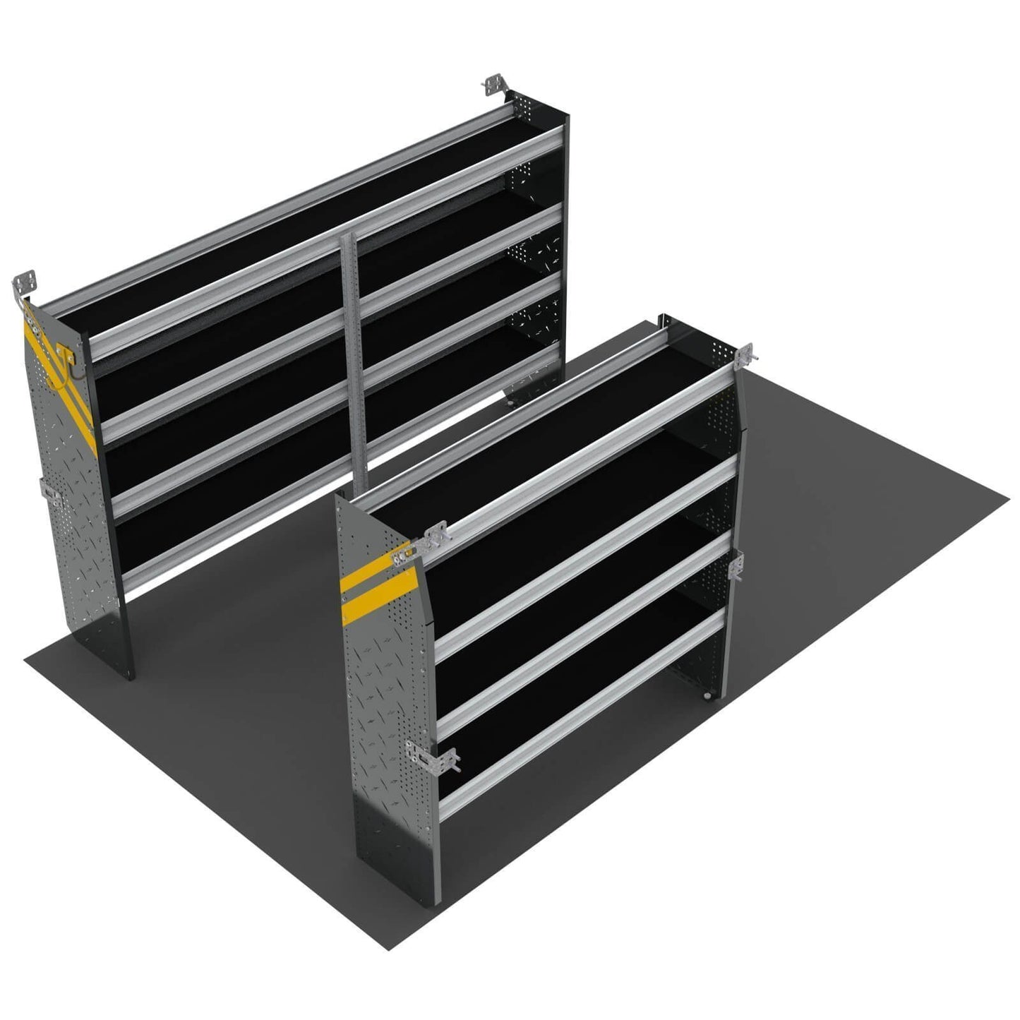 Contractor Van Shelving Package, 10′ Box Truck/Enclosed Trailer