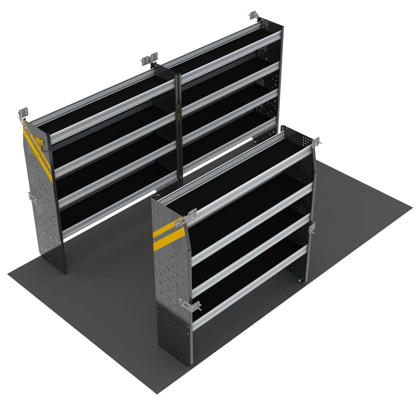 Contractor Van Shelving Package, 14′ Box Truck/Enclosed Trailer