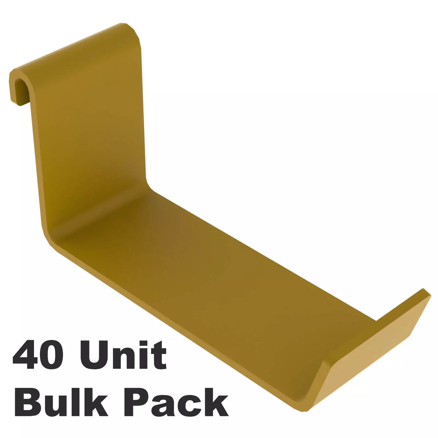 Large Movable Hook, 6.5″ Opening, 40 Bulk Pack, Aluminum