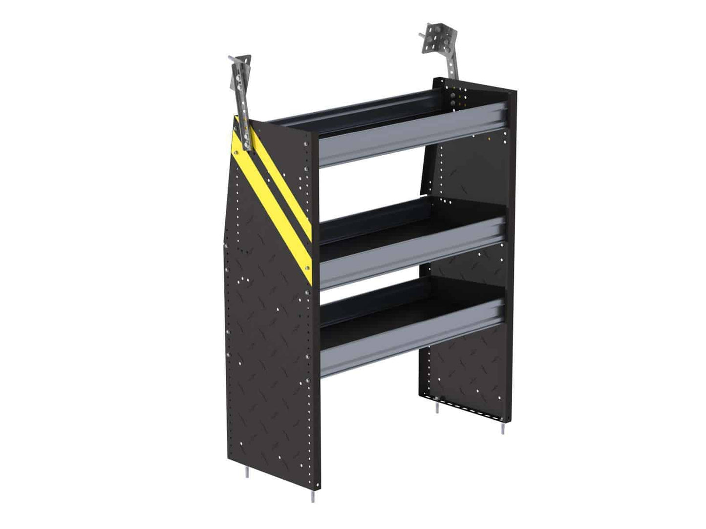 N4 Series Cargo Van Shelving, 36″ Wide, 3 Trays