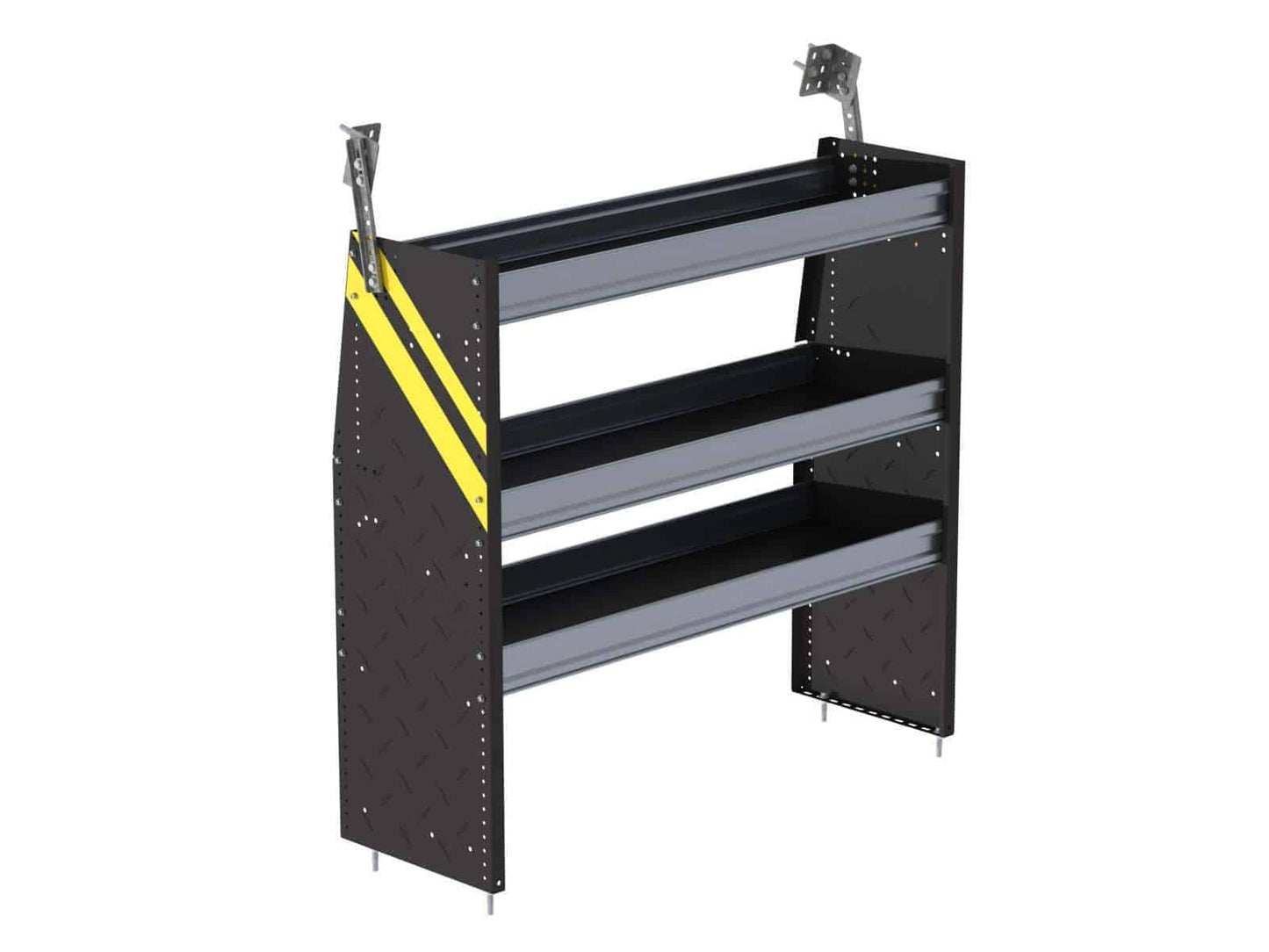 N4 Series Cargo Van Shelving, 48″ Wide, 3 Trays
