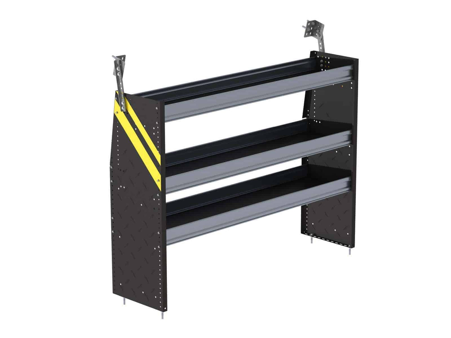 N4 Series Cargo Van Shelving, 60″ Wide, 3 Trays