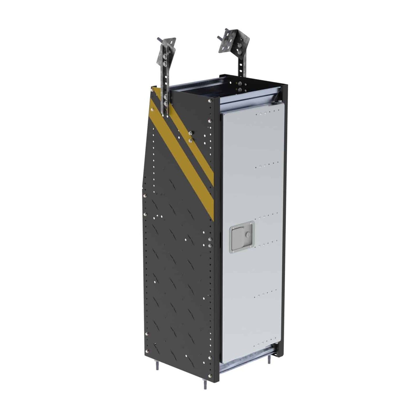 Van Locker w/ Top Shelf, 16.5x16x44.5