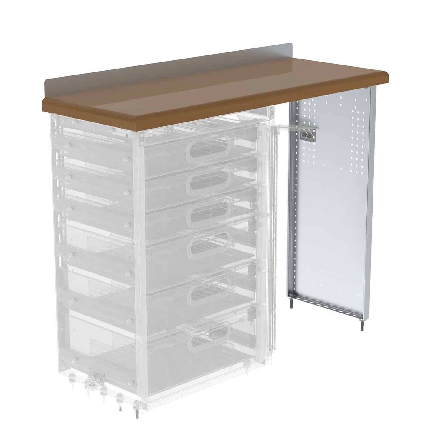 Workbench For Vans w/ Hardwood Top, 18x48x40