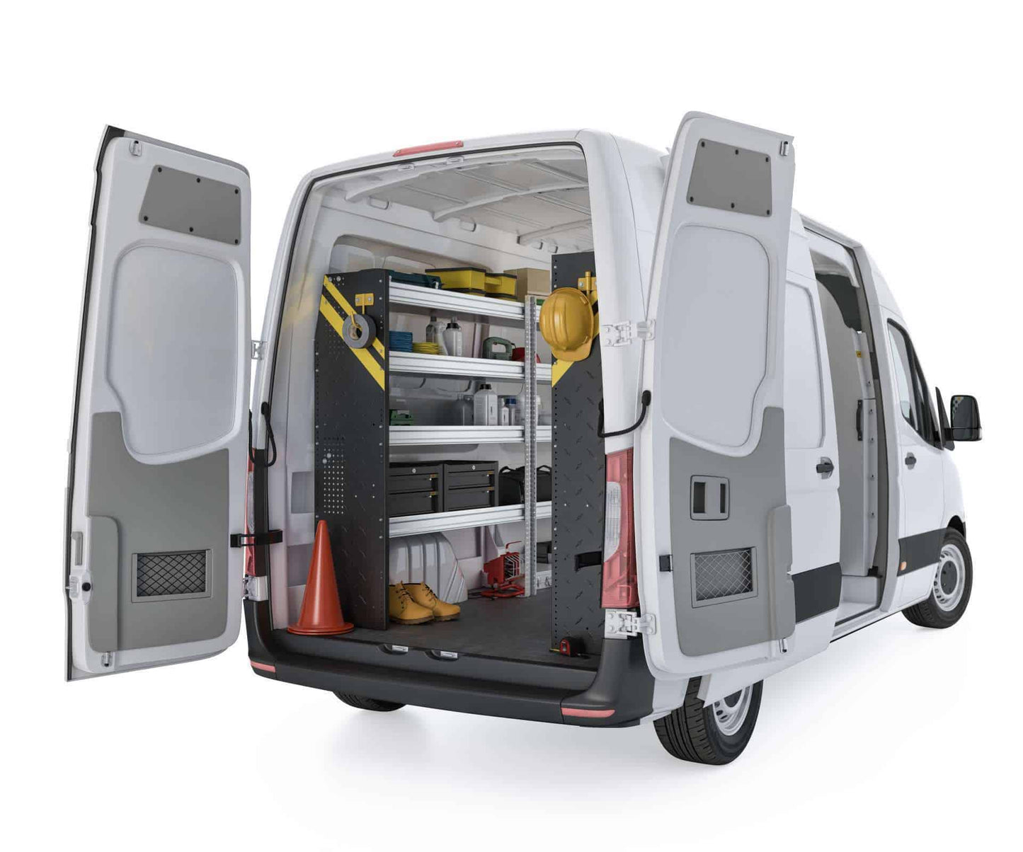 Mobile Service & Plumbing Van Shelving Package, Mercedes Sprinter