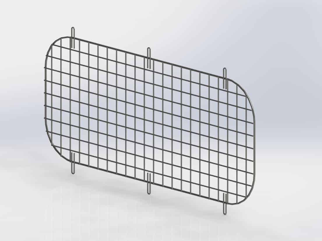 Partition Window Grill