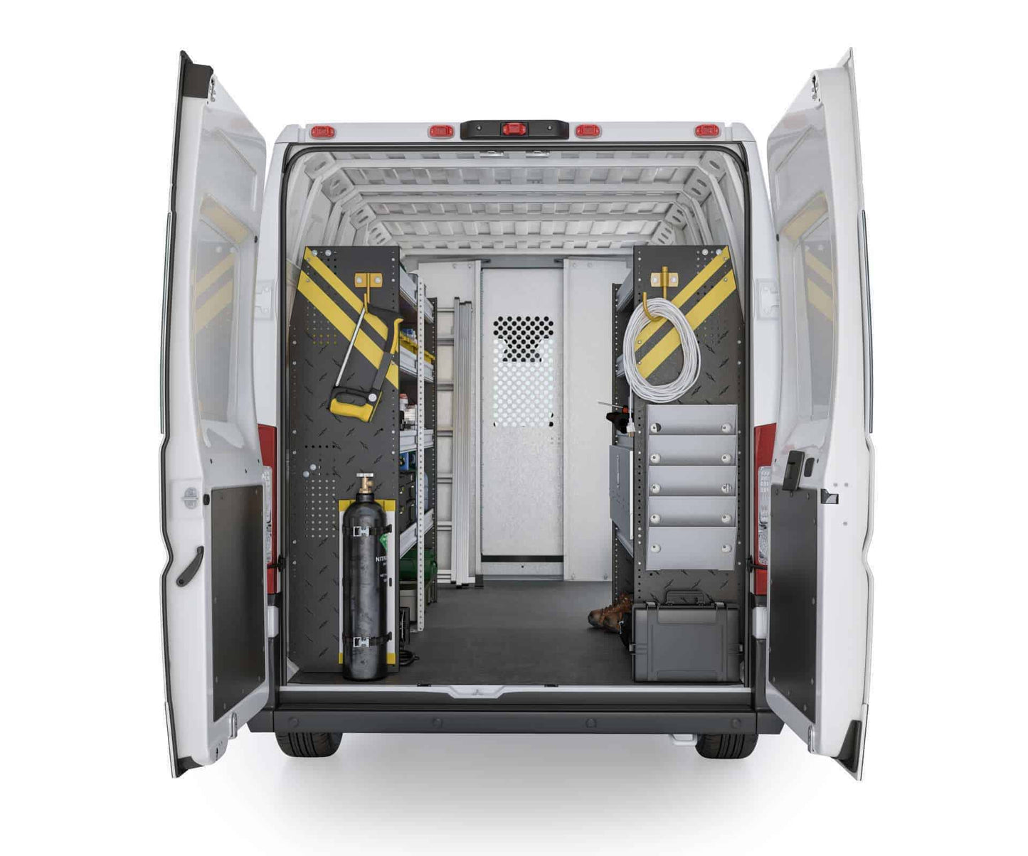 HVAC Van Shelving Package, RAM ProMaster, 118” / 136” WB