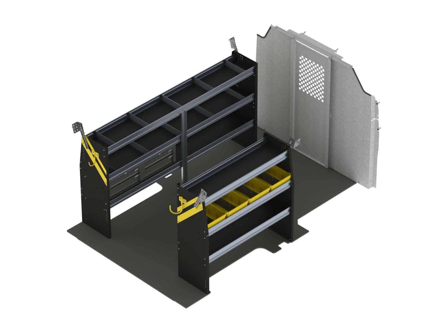 Mobile Service & Plumbing Van Shelving Package, Ford Transit Low Roof