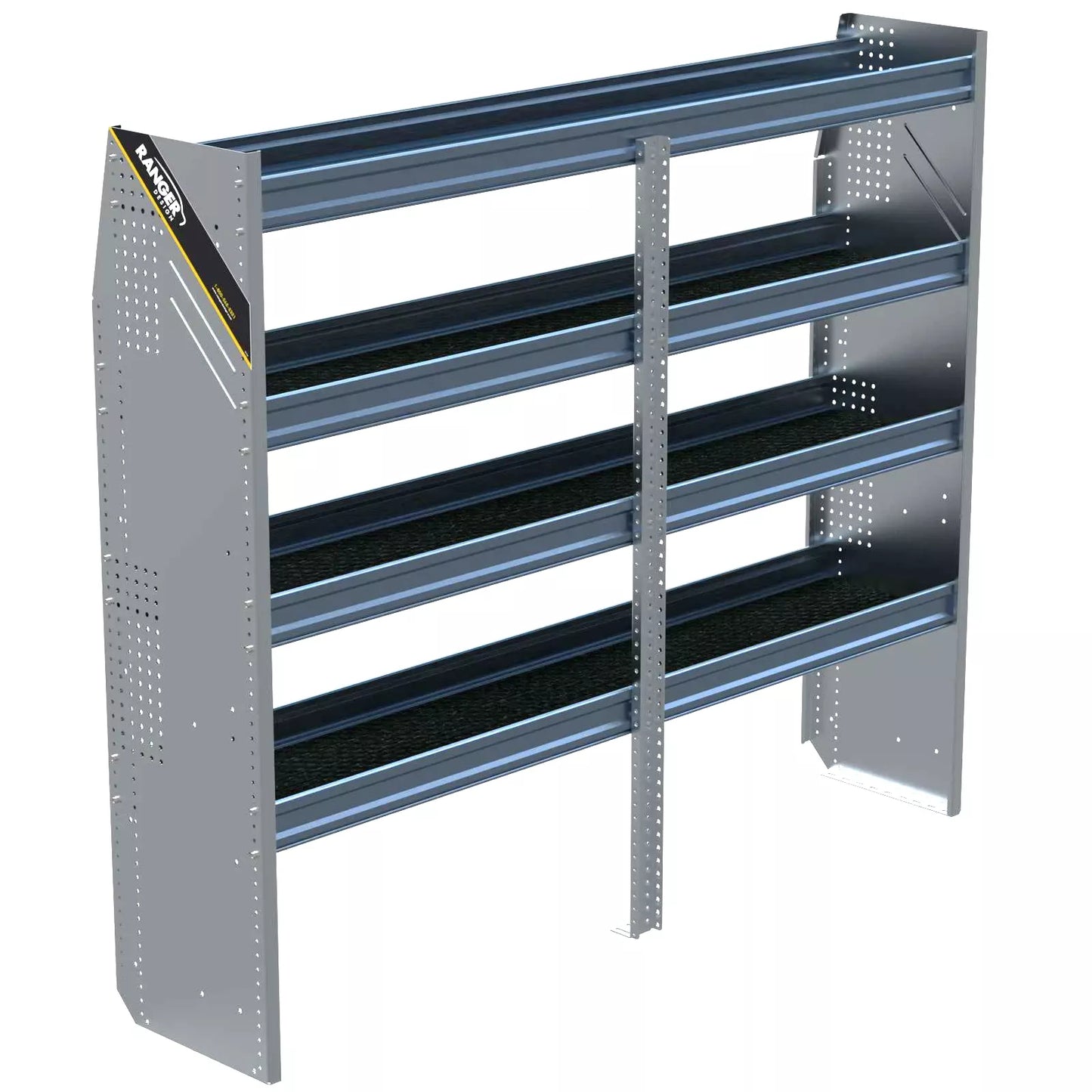 N5 Composite Aluminum Van Shelving, 72″ Wide, 4 Trays