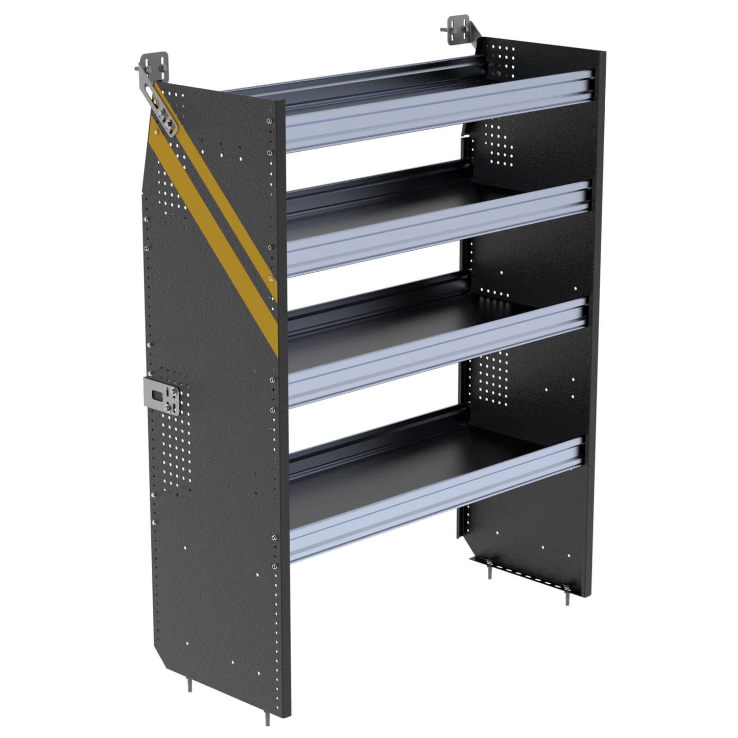 N5 Series Cargo Van Shelving, 48″ Wide, 4 Trays