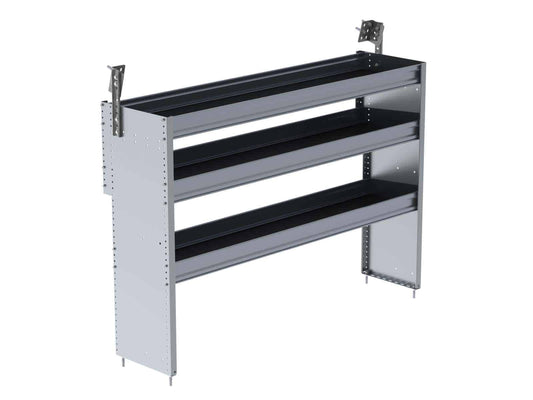 T4 Series Cargo Van Shelving, 60″ Wide, 3 Trays