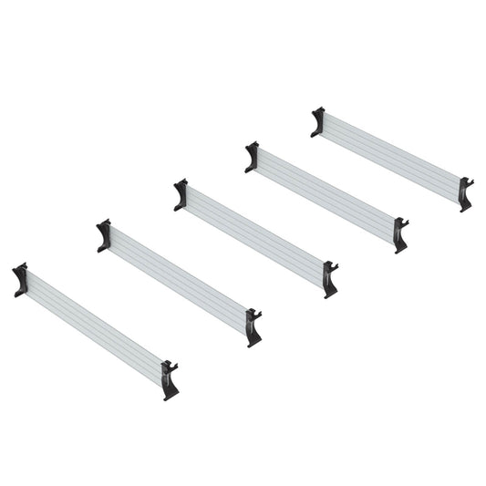 Van Shelving Set of 5 Dividers with Clips, 18″ depth